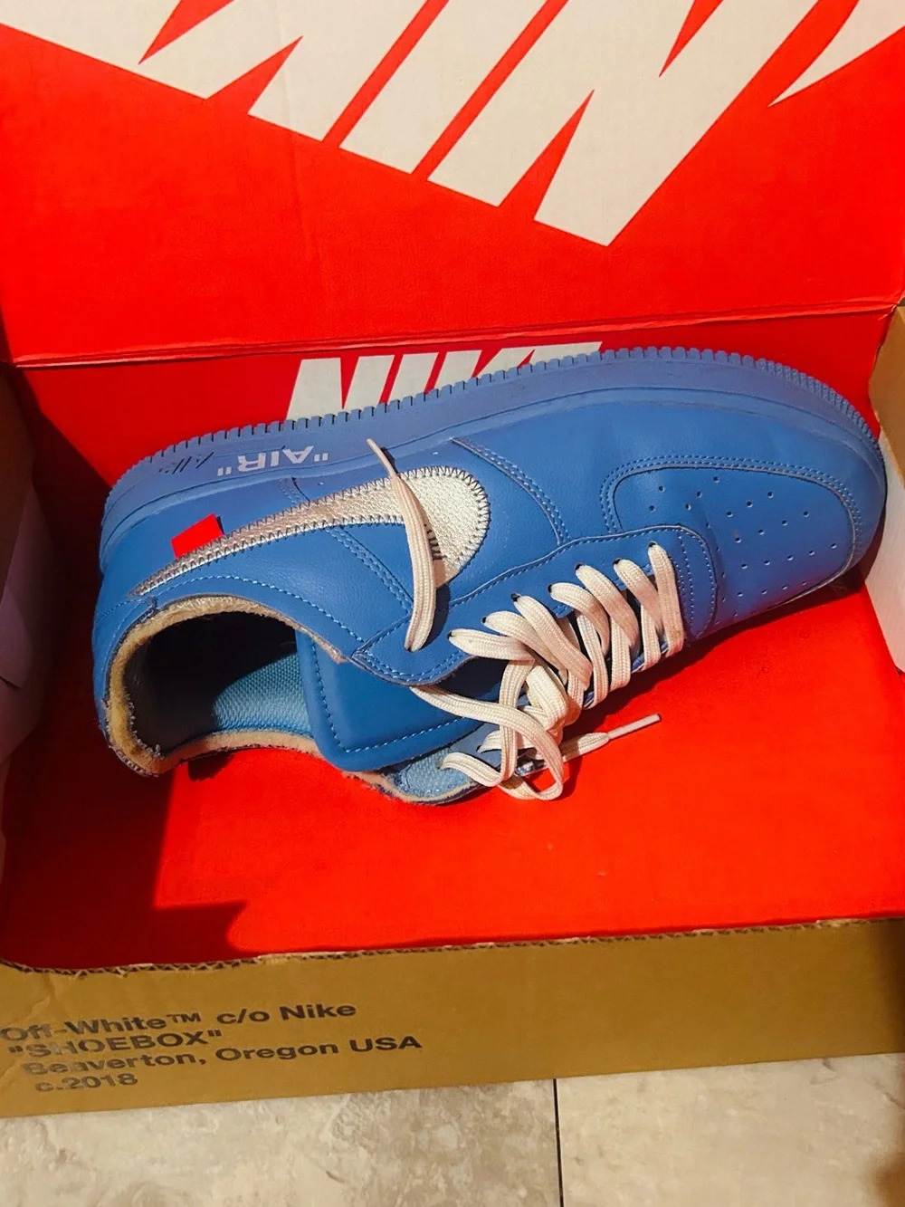Nike offwhite air